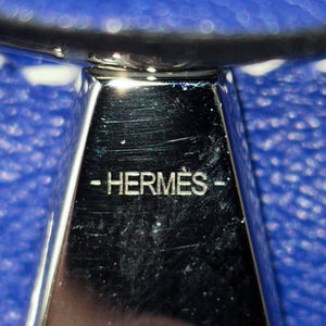 Hermès Cheri Bridado Backpack Blue