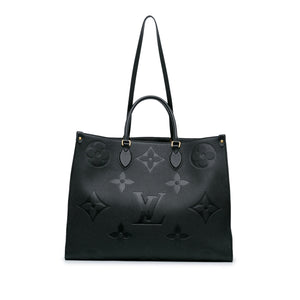 Louis Vuitton Monogram Empreinte Onthego MM Black