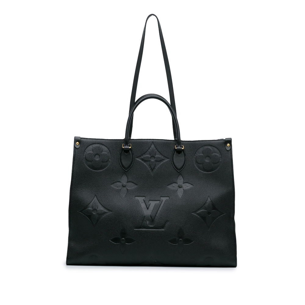 Louis Vuitton Monogram Empreinte Onthego MM Black