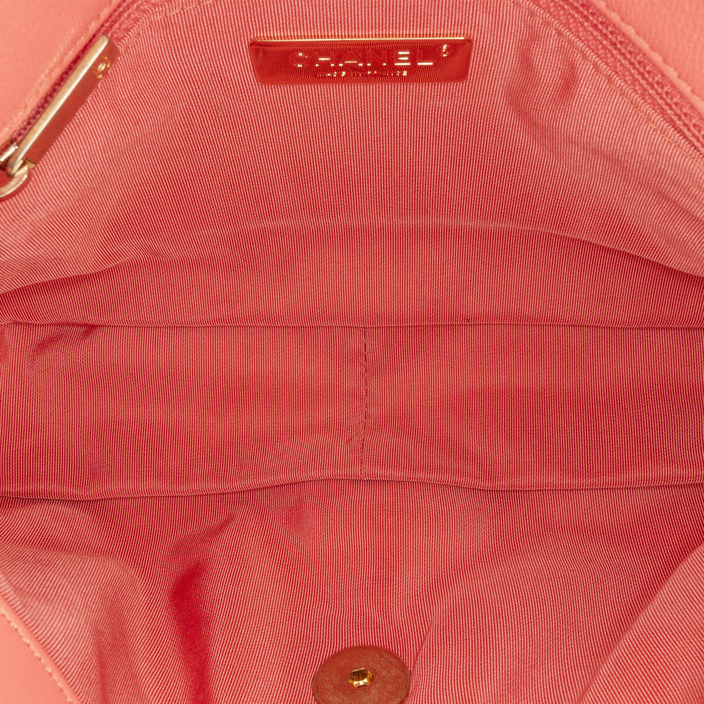 Chanel Medium Lambskin 19 Flap Pink