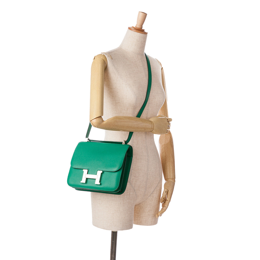 Hermès Evercolor Constance 24 Green