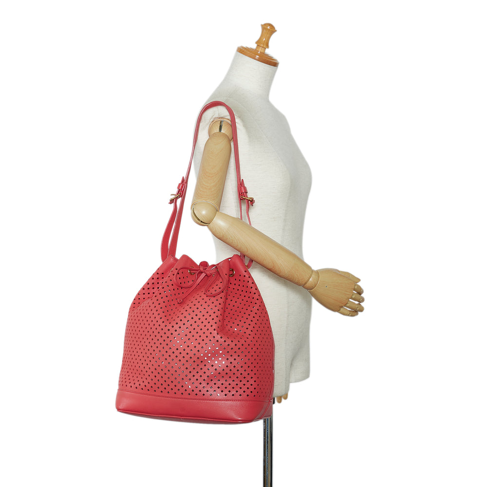 Louis Vuitton x Sofia Coppola Flore Perforated Noe Red