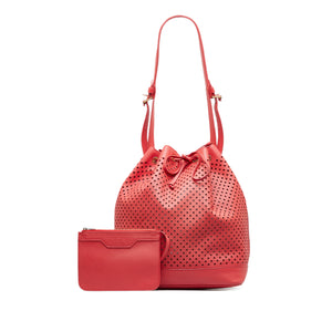 Louis Vuitton x Sofia Coppola Flore Perforated Noe Red