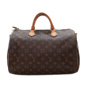 Louis Vuitton Monogram Speedy Bandouliere 35 Brown