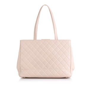 Chanel Business Affinity Shopping Tote Pink