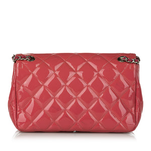 Chanel Small Patent Coco Shine Flap Pink