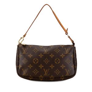 Louis Vuitton Monogram Pochette Accessoires Brown