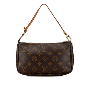 Louis Vuitton Monogram Pochette Accessoires Brown