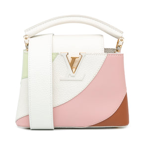 Louis Vuitton Taurillon Gelato Mini Capucines Pink