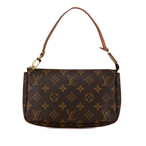 Louis Vuitton Monogram Pochette Accessoires Brown