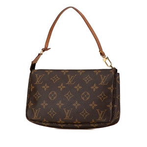 Louis Vuitton Monogram Pochette Accessoires Brown