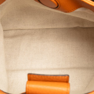 Gucci Small Bamboo Shopper Orange