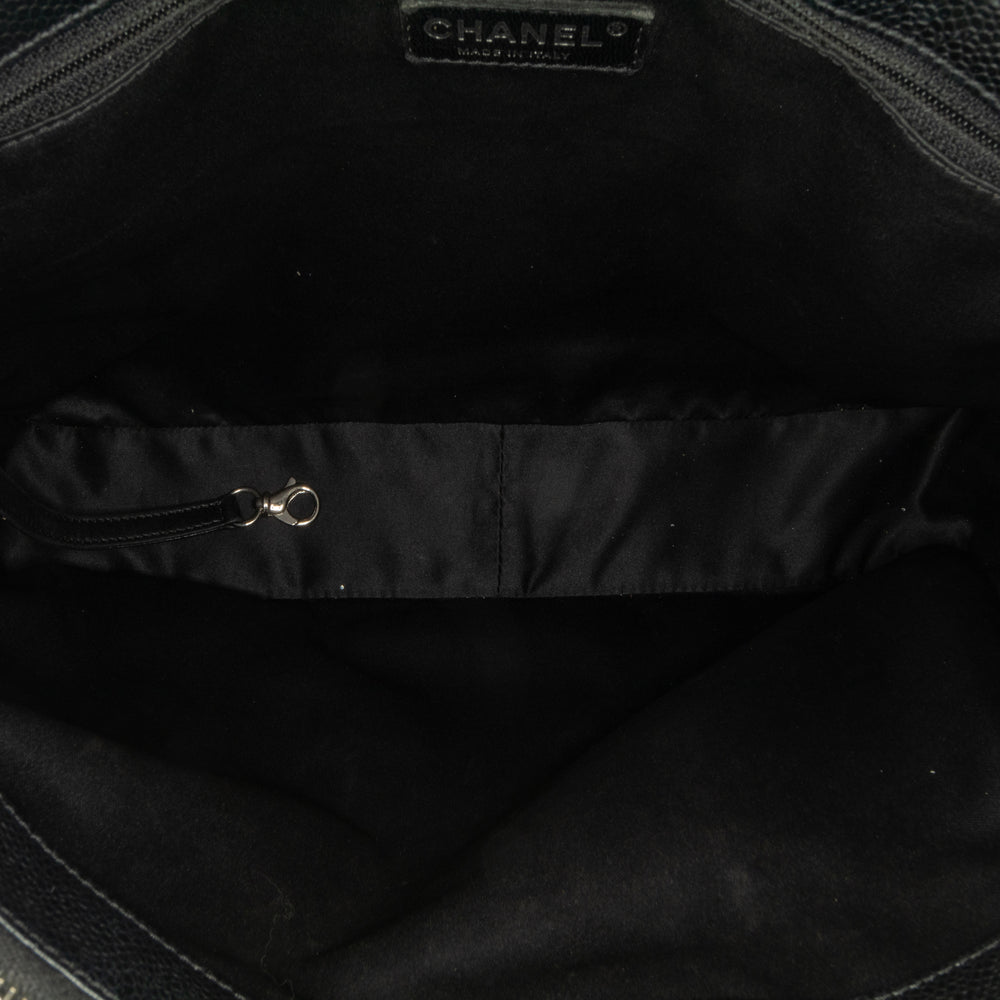 Chanel Caviar Grand Shopping Tote Black