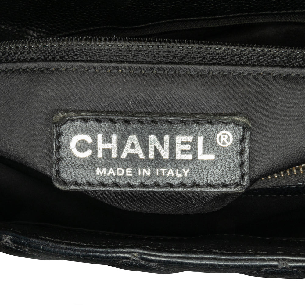 Chanel Caviar Grand Shopping Tote Black