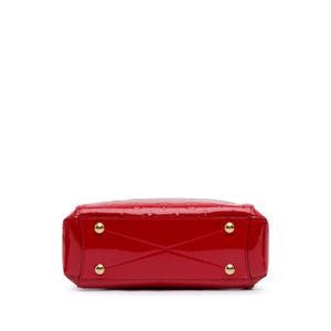 Louis Vuitton Monogram Vernis Montaigne BB Red