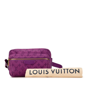 Louis Vuitton Monogram Denim Outdoor Bumbag Purple