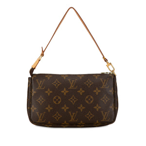 Louis Vuitton Monogram Pochette Accessoires Brown