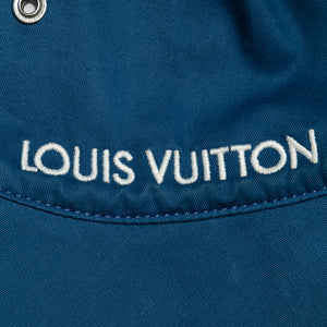 Louis Vuitton Monogram Essential Reversible Bucket Hat Blue