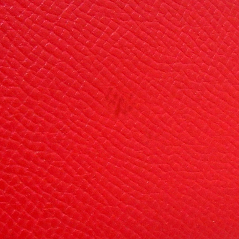 Hermès Epsom Constance Compact Wallet Red