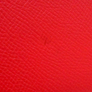 Hermès Epsom Constance Compact Wallet Red