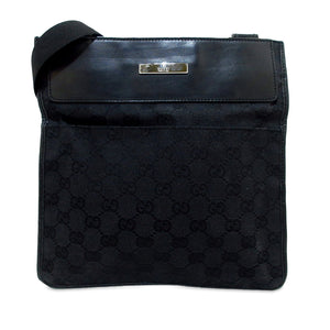 Gucci GG Canvas Crossbody Black