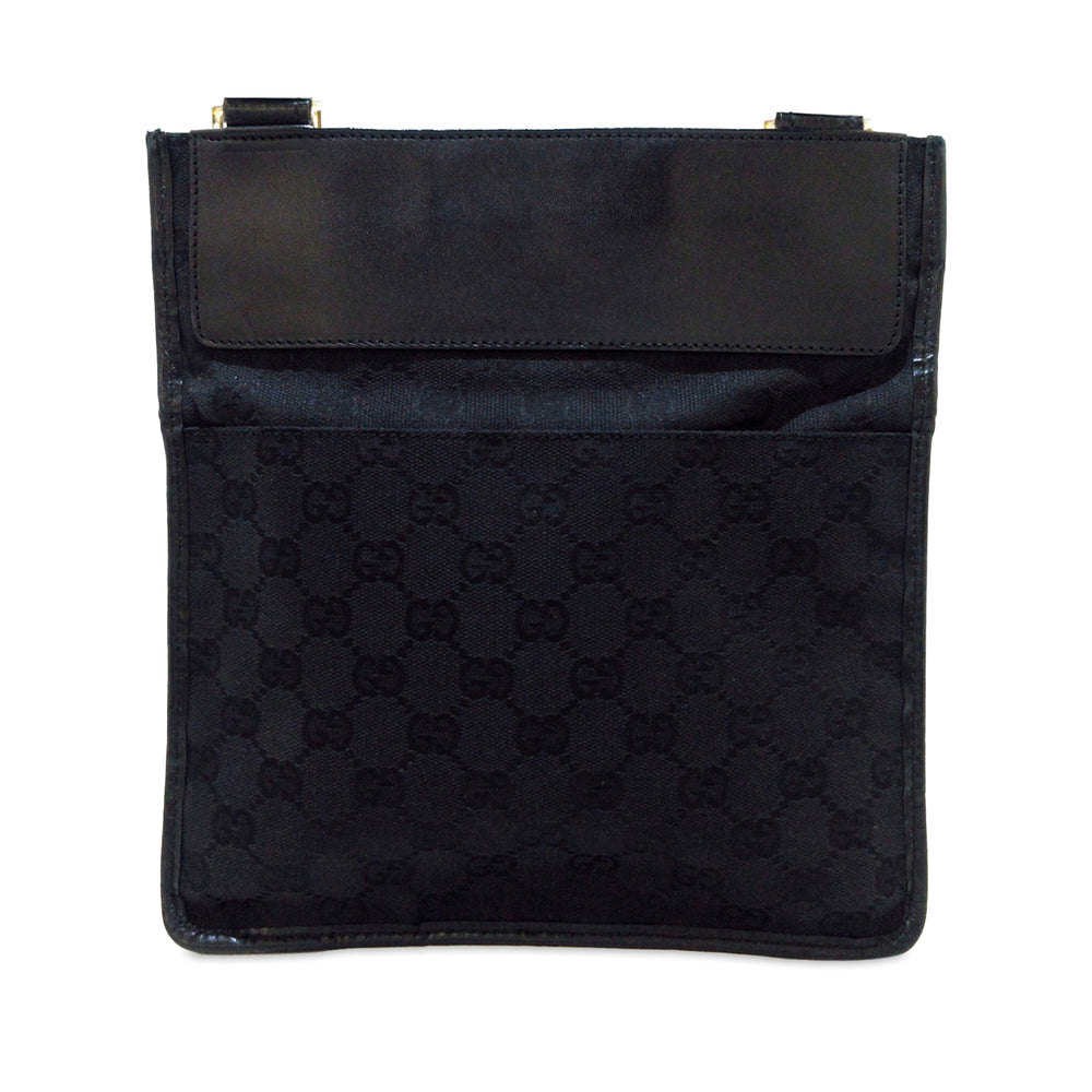 Gucci GG Canvas Crossbody Black