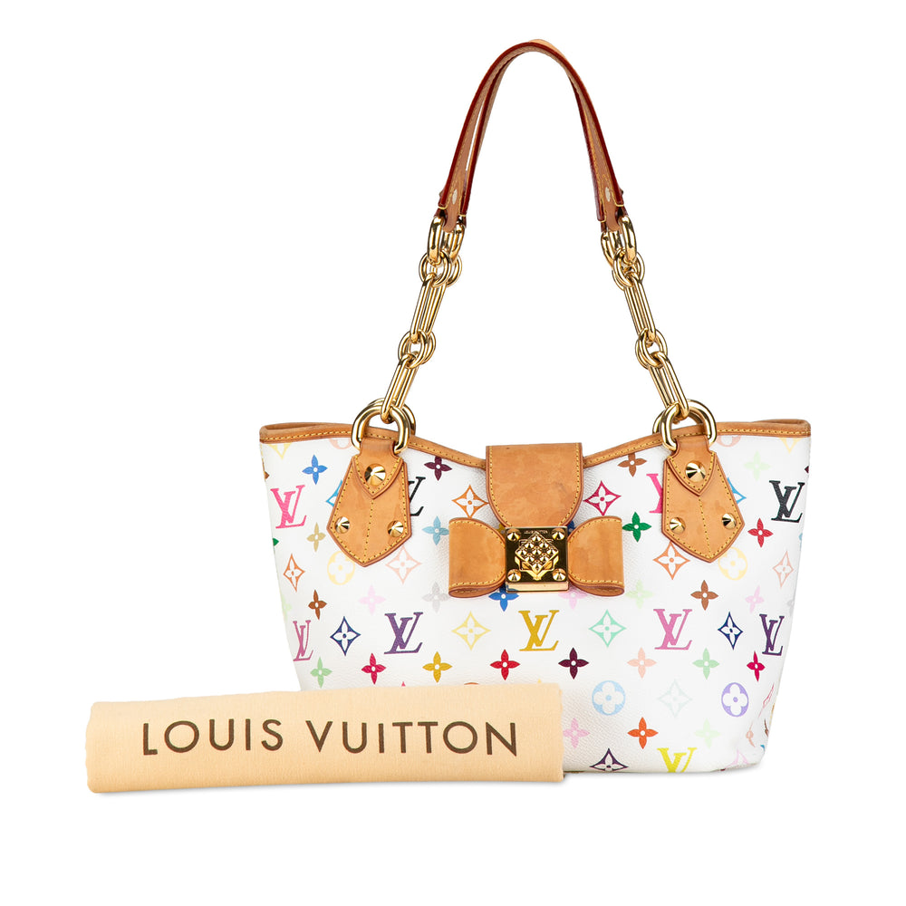 Louis Vuitton Monogram Multicolore Annie MM White