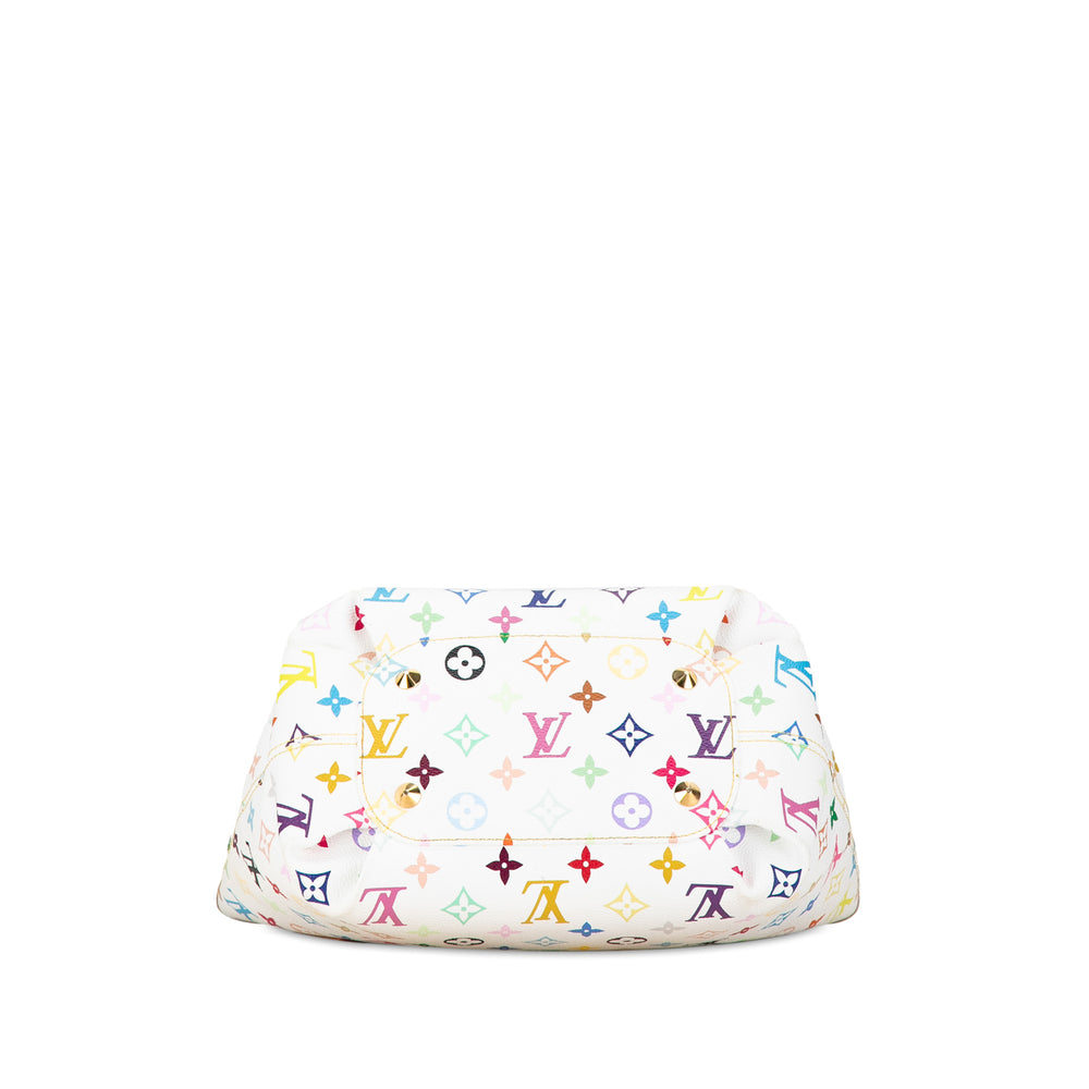 Louis Vuitton Monogram Multicolore Annie MM White