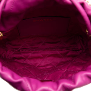 Chanel Mini Calfskin 22 Hobo Pink