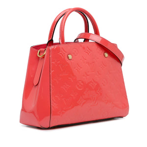 Louis Vuitton Monogram Vernis Montaigne BB Orange