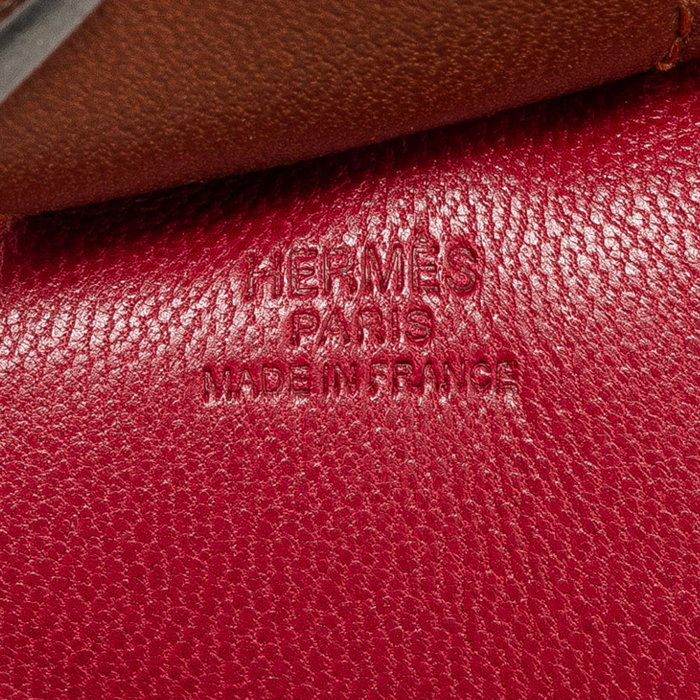 Hermès Milo Lambskin Grigri Rodeo Bag Charm PM Red