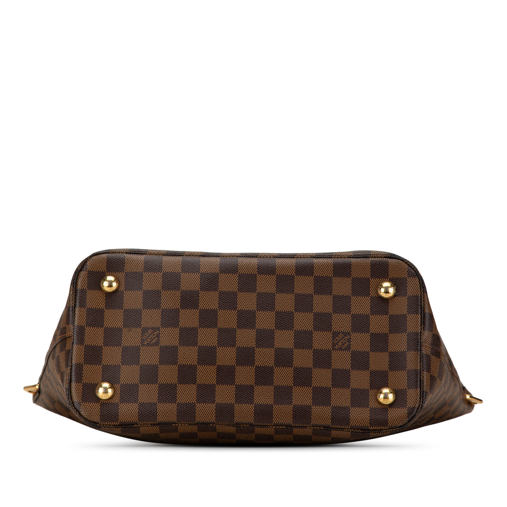 Louis Vuitton Damier Ebene Belmont MM Brown