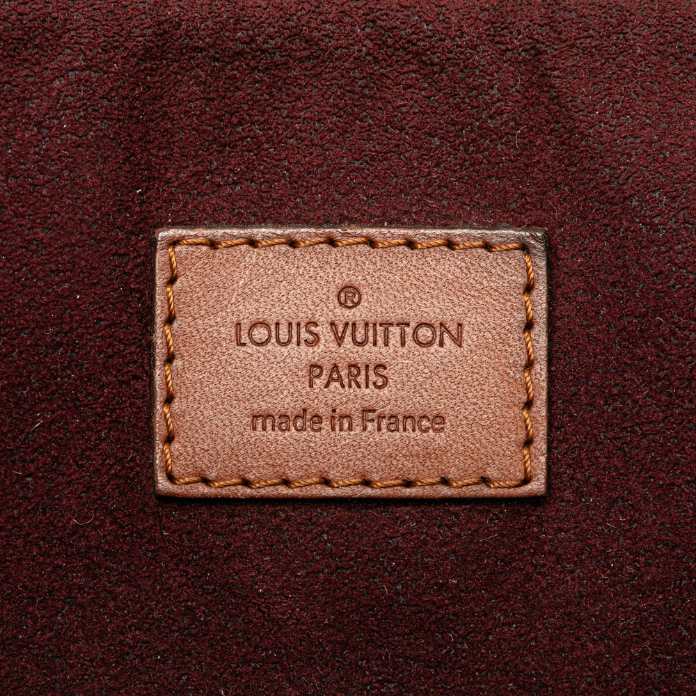 Louis Vuitton Damier Ebene Belmont MM Brown