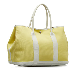 Hermès Toile Garden Party TPM Yellow