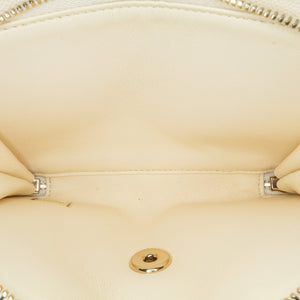 Chanel Small Caviar Business Affinity Top Handle Flap White