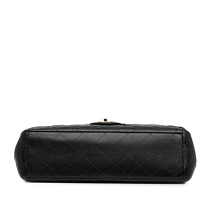 Chanel Maxi Classic Caviar Double Flap Black