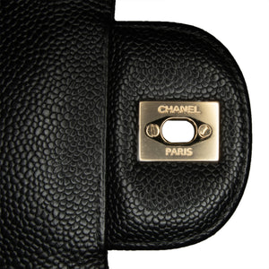 Chanel Maxi Classic Caviar Double Flap Black