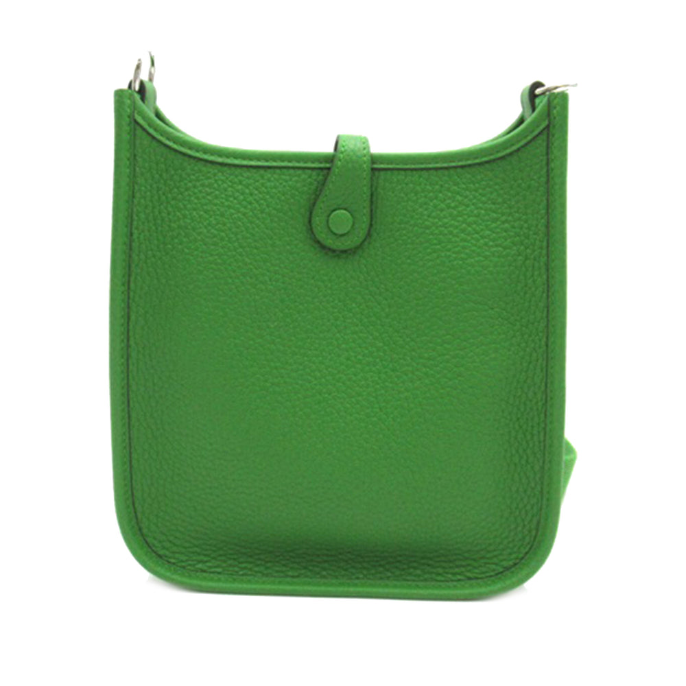 Hermès Taurillon Clemence Evelyne TPM Green