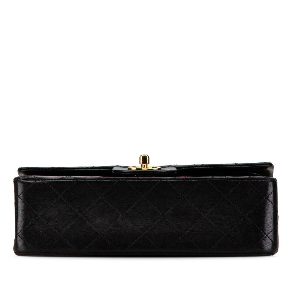 Chanel Small Classic Lambskin Double Flap Black