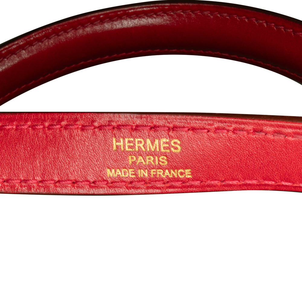 Hermès Tadelakt Kelly Retourne 32 Red