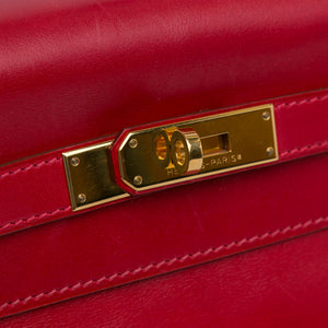 Hermès Tadelakt Kelly Retourne 32 Red