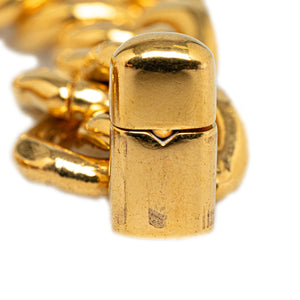 Chanel CC Turnlock Chain Bracelet Gold