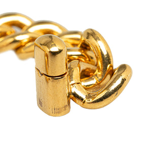 Chanel CC Turnlock Chain Bracelet Gold