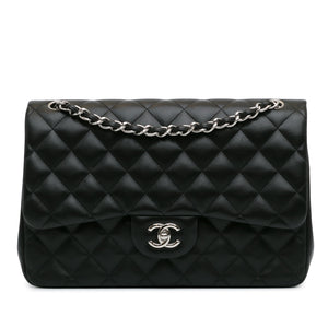 Chanel Jumbo Classic Lambskin Double Flap Black