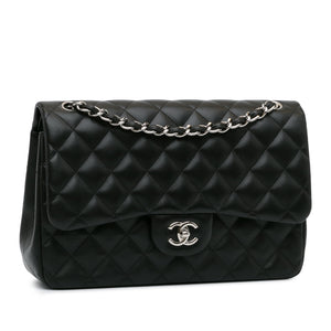 Chanel Jumbo Classic Lambskin Double Flap Black