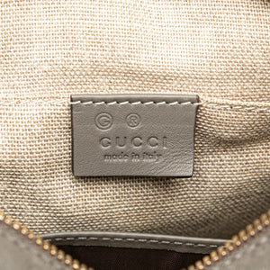 Gucci Mini Microguccissima Bree Crossbody Gray