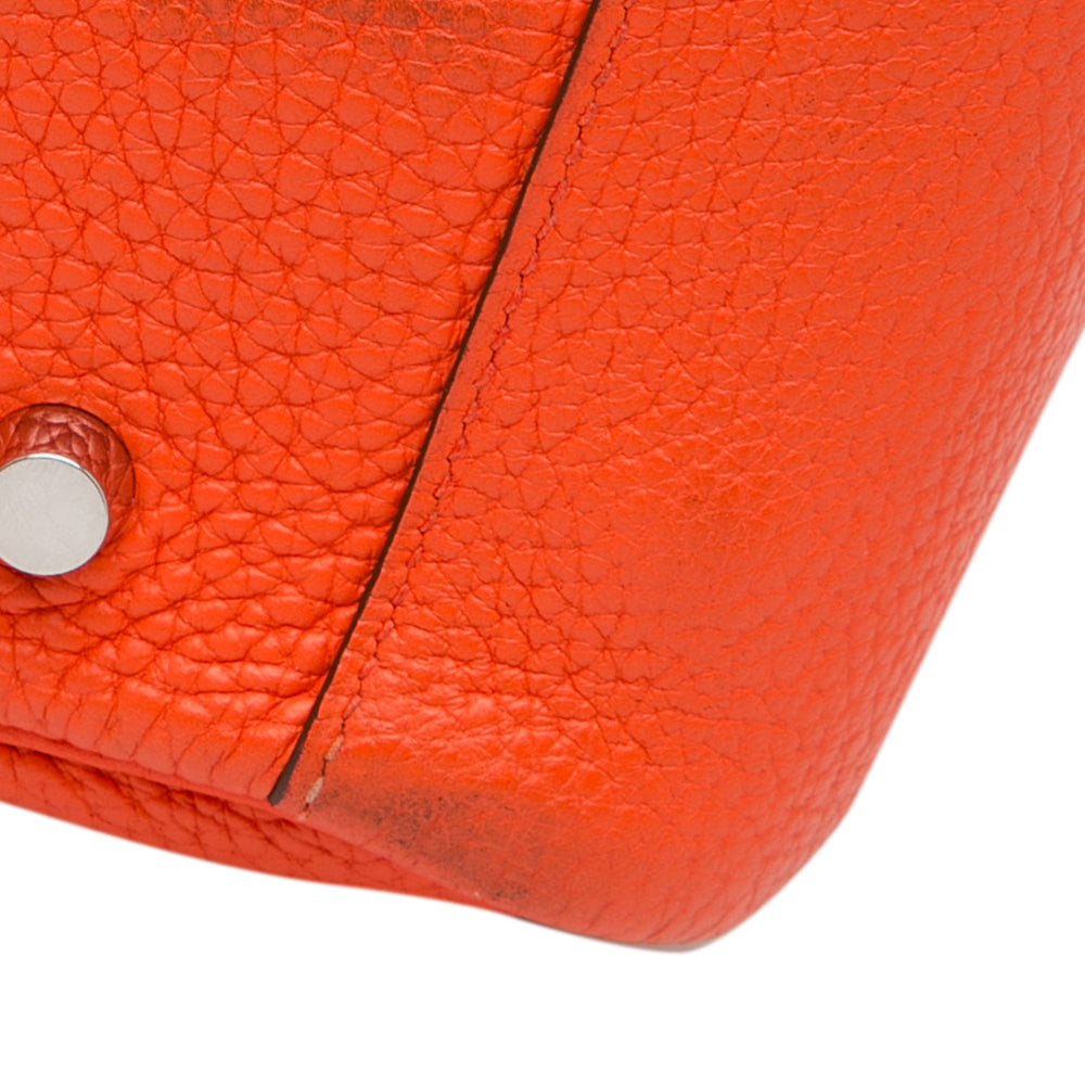 Hermès Clemence Lindy 34 Orange