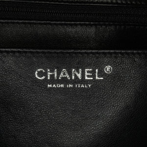 Chanel Maxi Classic Patent Double Flap Black