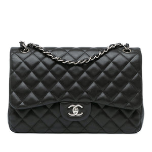 Chanel Jumbo Classic Lambskin Double Flap Black