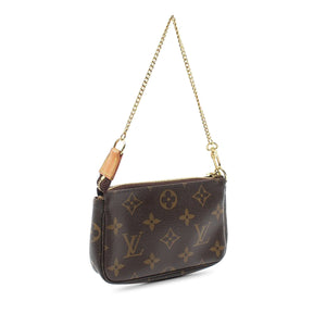 Louis Vuitton Monogram Trunks and Bags Mini Pochette Accessoires Brown